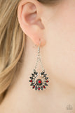 Paparazzi "Cancun Can-Can" Red Earrings Paparazzi Jewelry