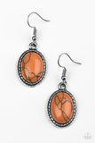 Paparazzi "Southwest Sunsets" Orange Earrings Paparazzi Jewelry