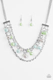 Paparazzi VINTAGE VAULT "Rockefeller Romance" Multi Necklace & Earring Set Paparazzi Jewelry