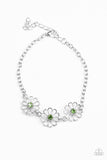 Paparazzi "Dancing Daffodils" Green Bracelet Paparazzi Jewelry