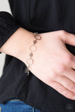 Paparazzi "Dainty Delicacy" Black Bracelet Paparazzi Jewelry