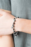 Paparazzi "Pure Luxe" Black Bracelet Paparazzi Jewelry