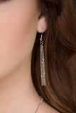 Paparazzi "Beautifully Branching" Silver Necklace & Earring Set Paparazzi Jewelry