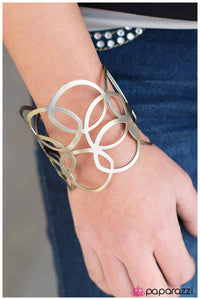 Paparazzi "Modern Movement" Brass Bracelet Paparazzi Jewelry