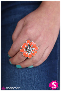 Paparazzi "Right On Cue" Orange Ring Paparazzi Jewelry