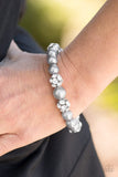 Paparazzi "Pearls and Parlors" Silver Bracelet Paparazzi Jewelry