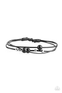 Paparazzi VINTAGE VAULT "Mountain Treasure" Black Urban Bracelet Unisex Paparazzi Jewelry