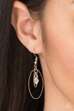 Paparazzi "City Gem" Rose Gold Necklace & Earring Set Paparazzi Jewelry