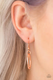 Paparazzi "Metallic Maverick" Copper Necklace & Earring Set Paparazzi Jewelry