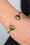 Paparazzi "Stunning Standout" Brass Bracelet Paparazzi Jewelry