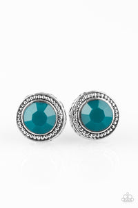 Paparazzi "Sweet and Simple" Blue Post Earrings Paparazzi Jewelry