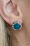 Paparazzi "Sweet and Simple" Blue Post Earrings Paparazzi Jewelry