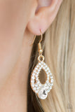 Paparazzi "Glam Crush" Gold Earrings Paparazzi Jewelry