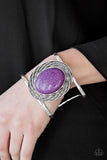 Paparazzi "One For The RODEO" Purple Bracelet Paparazzi Jewelry