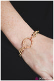 Paparazzi "Clean Up Your Act" Gold Bracelet Paparazzi Jewelry