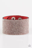 Paparazzi "Roll With The Punches" Red Wrap Bracelet Paparazzi Jewelry