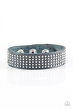 Paparazzi "Road Pilot" Blue Wrap Bracelet Paparazzi Jewelry