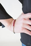 Paparazzi "CACHE Only" Red Bracelet Paparazzi Jewelry