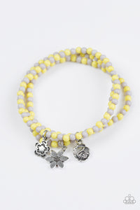 Paparazzi "Rooftop Gardens" Yellow Bracelet Paparazzi Jewelry