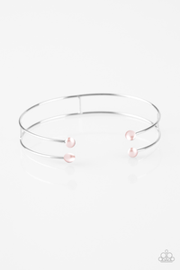 Paparazzi "Delicately Demure" Pink Bracelet Paparazzi Jewelry