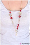 Paparazzi "Ring Of Fire" necklace Paparazzi Jewelry