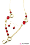 Paparazzi "Ring Of Fire" necklace Paparazzi Jewelry