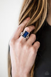 Paparazzi "Glamour Icon" Blue Ring Paparazzi Jewelry