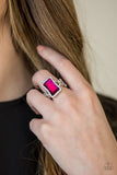 Paparazzi "Glamour Icon" Pink Ring Paparazzi Jewelry