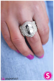 Paparazzi "Lost Without You - Silver" ring Paparazzi Jewelry