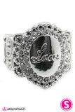 Paparazzi "Lost Without You - Silver" ring Paparazzi Jewelry