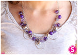 Paparazzi "Mysterious Ways - Purple" necklace Paparazzi Jewelry