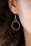 Paparazzi "Industrial Circus" Orange Necklace & Earring Set Paparazzi Jewelry