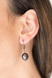 Paparazzi VINTAGE VAULT "Showroom Shimmer" Black Necklace & Earring Set Paparazzi Jewelry