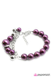 Paparazzi "Plums the Word" Purple Bracelet Paparazzi Jewelry