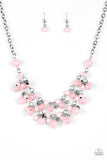 Paparazzi "Gone Sailing" Pink Necklace & Earring Set Paparazzi Jewelry