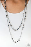 Paparazzi "Grotto Glow" Black Necklace & Earring Set Paparazzi Jewelry