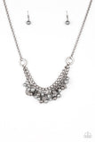 Paparazzi "Cinderella Glam" Black Necklace & Earring Set Paparazzi Jewelry