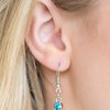 Paparazzi "Vintage Valentine" Blue Necklace & Earring Set Paparazzi Jewelry