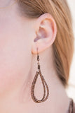 Paparazzi "The Texan" Copper Necklace & Earring Set Paparazzi Jewelry