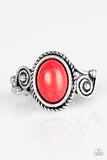 Paparazzi "Cactus Creek" Red Ring Paparazzi Jewelry