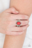 Paparazzi "Cactus Creek" Red Ring Paparazzi Jewelry