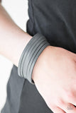 Paparazzi "Day Hike" Silver Urban Bracelet Unisex Paparazzi Jewelry