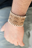 Paparazzi "West RIDE Story" Brown Urban Bracelet Unisex Paparazzi Jewelry