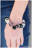 Paparazzi "Only Time Will Tell - Black " bracelet Paparazzi Jewelry