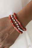 Paparazzi "Tenaciously Tenacious" Brown  Bracelet Paparazzi Jewelry