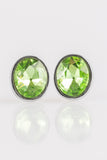 Paparazzi "Stunning Shine" Green Post Earrings Paparazzi Jewelry