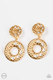 Paparazzi "Sophisticated Shimmer" Gold Clip On Earrings Paparazzi Jewelry