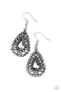 Paparazzi "Diamond Dazzle" Silver Earrings Paparazzi Jewelry