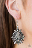 Paparazzi "Diva Decor" Silver Earrings Paparazzi Jewelry