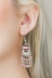 Paparazzi VINTAGE VAULT "A Spring State Of Mind" Purple Earrings Paparazzi Jewelry